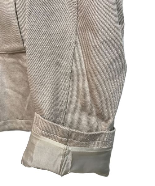 Sise（シセ）Sise (シセ) BALLOON SOUTIEN COLLAR BLOUSON ベージュの古着・服飾アイテム