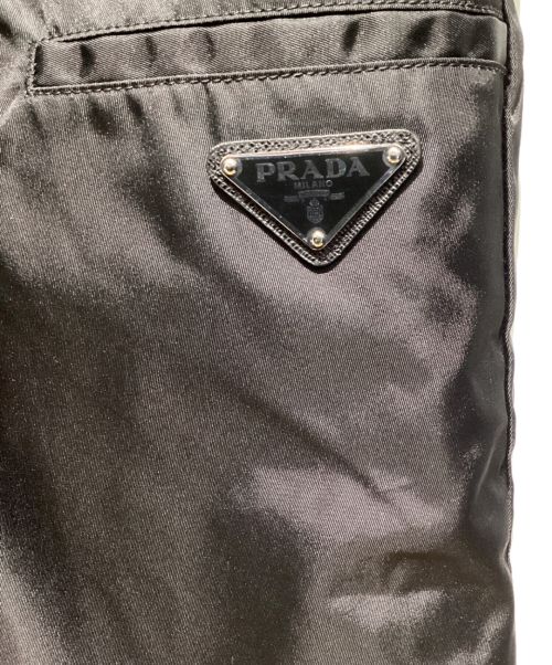 PRADA（プラダ）PRADA (プラダ) ナイロンスラックスパンツ ブラック サイズ:38Sの古着・服飾アイテム