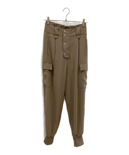 Ameri（アメリ）Ameri (アメリ) CARGO SLACKS PANTS ブラウン サイズ:Mの古着・服飾アイテム