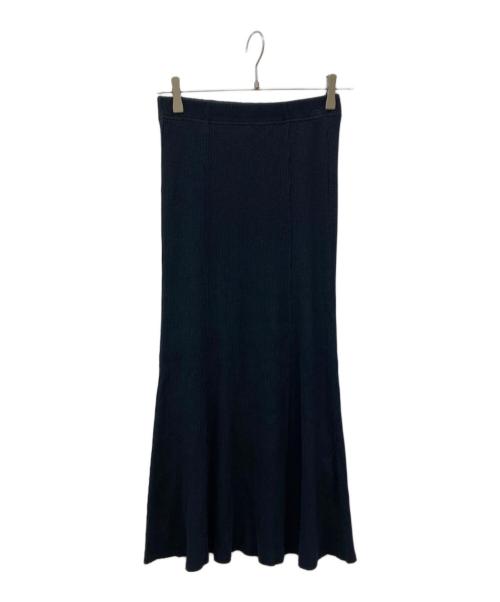 JOURNAL STANDARD relume（ジャーナルスタンダード レリューム）JOURNAL STANDARD relume (ジャーナルスタンダード レリューム) コットンテレコリブマーメイドスカート ブラック サイズ:FREEの古着・服飾アイテム