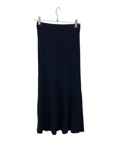 JOURNAL STANDARD relume（ジャーナルスタンダード レリューム）JOURNAL STANDARD relume (ジャーナルスタンダード レリューム) コットンテレコリブマーメイドスカート ブラック サイズ:FREEの古着・服飾アイテム