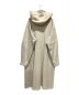 MONOEARTH (モノアース) 消臭裏毛フード付ロングガウン ベージュ サイズ:L：5000円