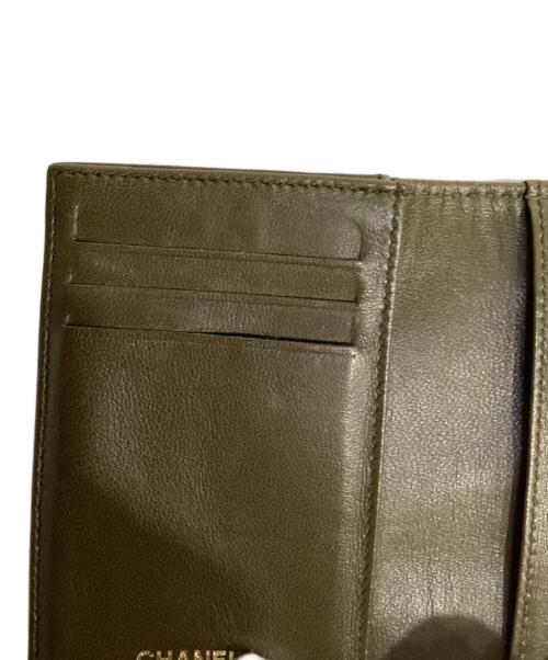 CHANEL（シャネル）CHANEL (シャネル) ココマーク 3つ折り カードケース カーキの古着・服飾アイテム