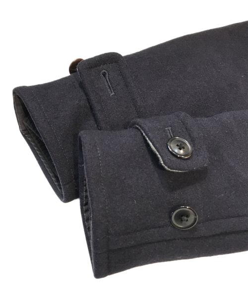 SCYEBASICS（サイベーシックス）SCYEBASICS (サイベーシックス) メルトンダッフルコート　5215-73500.3 ネイビー サイズ:36の古着・服飾アイテム