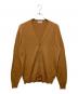 JOHN SMEDLEY（ジョンスメドレー）の古着「メリノウールニットカーディガン」｜ブラウン