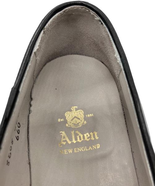 Alden（オールデン）ALDEN (オールデン) タッセルローファー ブラック サイズ:9の古着・服飾アイテム