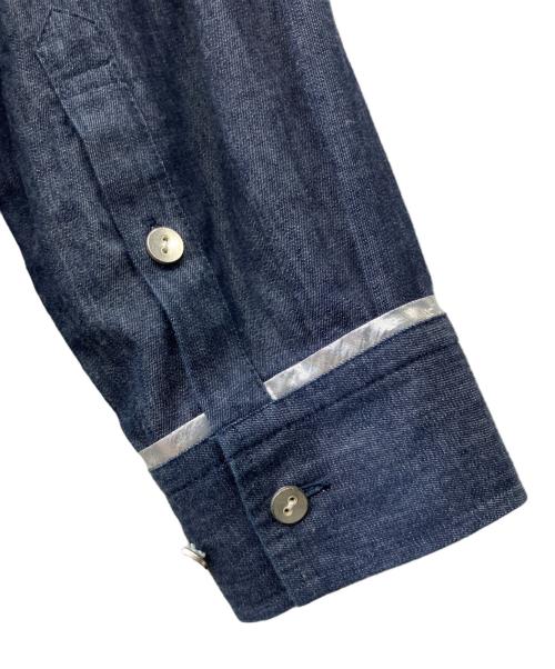 BOUTIQUE TOKYO DRESS（ブティックトウキョウドレス）BOUTIQUE tokyo dress (ブティックトウキョウドレス) metal shirts dress インディゴ サイズ:Fの古着・服飾アイテム