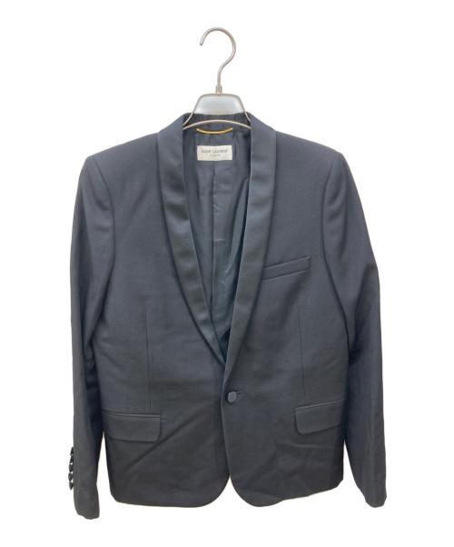 Saint Laurent Paris（サンローランパリ）Saint Laurent Paris (サンローランパリ) スモーキングジャケット ブラック サイズ:42の古着・服飾アイテム