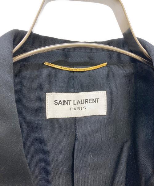 Saint Laurent Paris（サンローランパリ）Saint Laurent Paris (サンローランパリ) スモーキングジャケット ブラック サイズ:42の古着・服飾アイテム