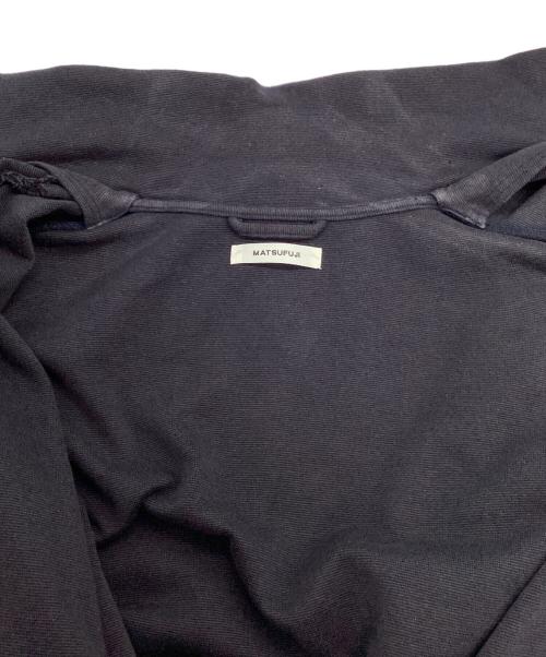 MATSUFUJI（マツフジ）MATSUFUJI (マツフジ) Melange Rib Zip Up Jacket ネイビー サイズ:SIZE2の古着・服飾アイテム