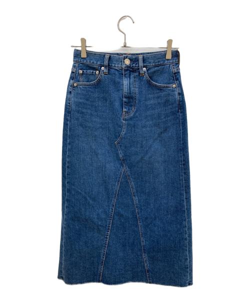 RED CARD（レッドカード）RED CARD (レッドカード) 23区 (ニジュウサンク) デニム Iライン スカート インディゴ サイズ:34の古着・服飾アイテム