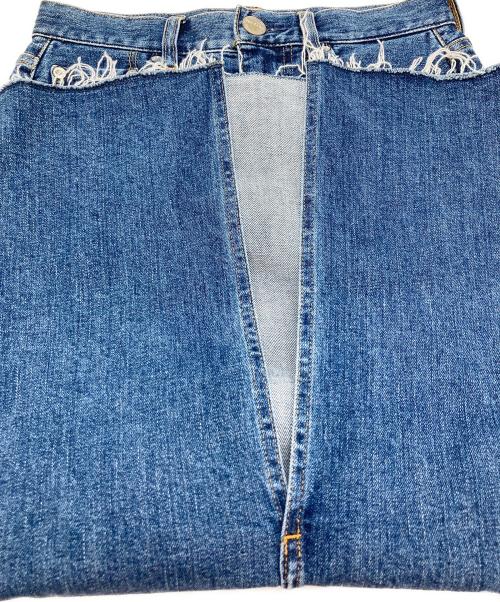 RED CARD（レッドカード）RED CARD (レッドカード) 23区 (ニジュウサンク) デニム Iライン スカート インディゴ サイズ:34の古着・服飾アイテム