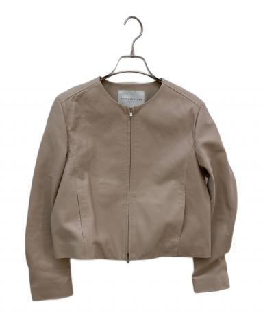 中古・古着通販】TOMORROW LAND (トゥモローランド) ラムレザー ジップ