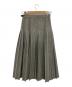 O'NEIL OF DUBLIN (オニールオブダブリン) LOW WAIST PLEATS WRAP SKIRT グレー サイズ:8(UK)：11000円