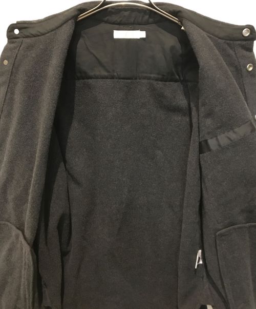 ROTOL（ロトル）ROTOL (ロトル) SNAP BUTTON SHIRT MELTON グレー サイズ:2の古着・服飾アイテム