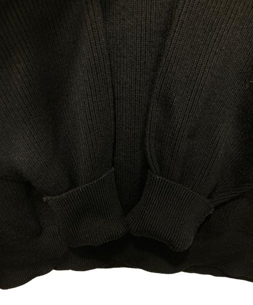 Graphpaper（グラフペーパー）Graphpaper (グラフペーパー) High Density Crew Neck Knit ブラック サイズ:1の古着・服飾アイテム