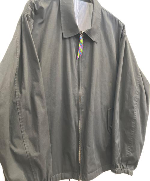 is-ness（イズネス）is-ness (イズネス) REVERSIBLE HARRINGTON JACKET ブラック サイズ:Mの古着・服飾アイテム