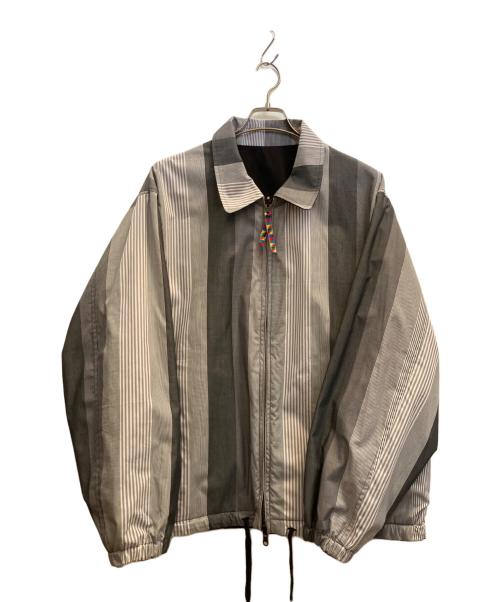 is-ness（イズネス）is-ness (イズネス) REVERSIBLE HARRINGTON JACKET ブラック サイズ:Mの古着・服飾アイテム