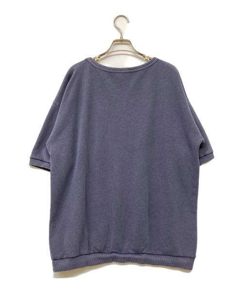 MIXTA（ミクスタ）MIXTA (ミクスタ) 半袖スウェット ネイビー サイズ:Lの古着・服飾アイテム