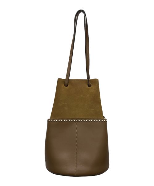 J&M DAVIDSON（ジェイ＆エム デヴィッドソン）J&M DAVIDSON (ジェイ＆エム デヴィッドソン) MINI DAISY WITH STUDS ブラウンの古着・服飾アイテム