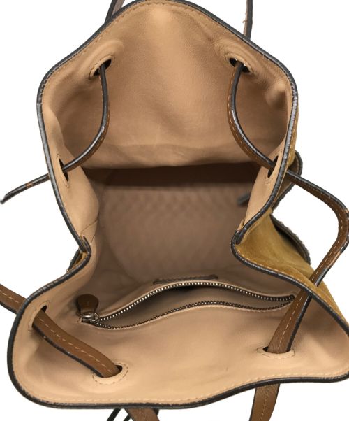 J&M DAVIDSON（ジェイ＆エム デヴィッドソン）J&M DAVIDSON (ジェイ＆エム デヴィッドソン) MINI DAISY WITH STUDS ブラウンの古着・服飾アイテム