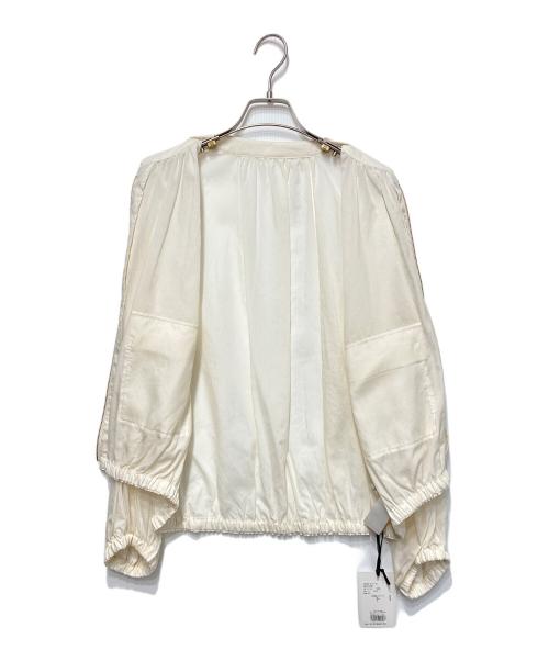 BARNYARDSTORM（バンヤードストーム）BARNYARDSTORM (バンヤードストーム) リネンスラブブルゾン アイボリー サイズ:1の古着・服飾アイテム
