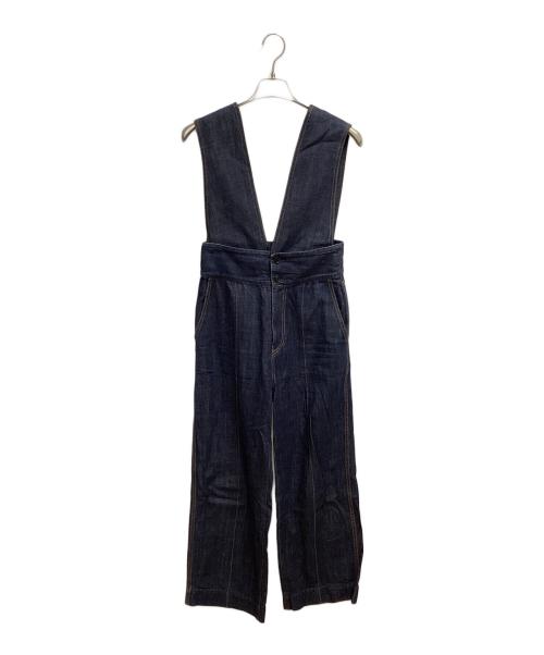 MACPHEE（マカフィー）MACPHEE (マカフィー) コットンデニム 2-wayコンビネゾン インディゴ サイズ:SIZE 36の古着・服飾アイテム