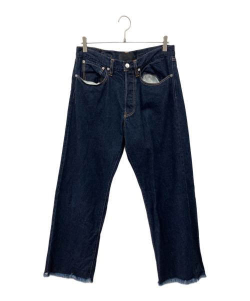 ES:S（エス）ES:S (エス) CINCH BACK BAGGY JEANS インディゴ サイズ:34の古着・服飾アイテム