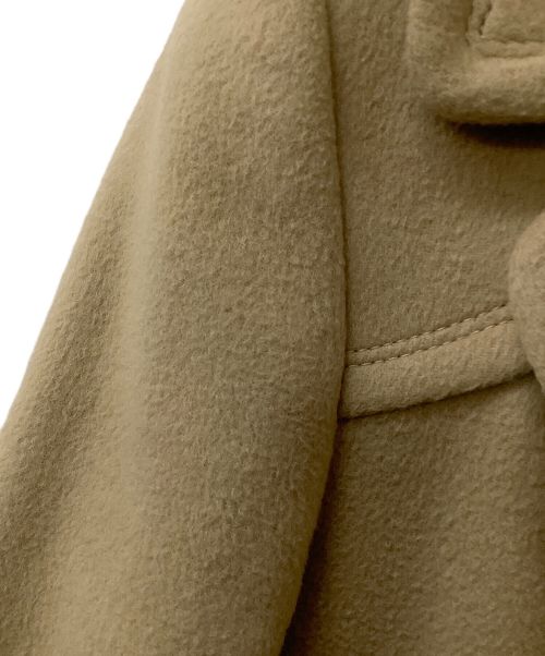 BLUE LABEL CRESTBRIDGE（ブルーレーベルクレストブリッジ）BLUE LABEL CRESTBRIDGE (ブルーレーベルクレストブリッジ) ウールコート ベージュ サイズ:40の古着・服飾アイテム