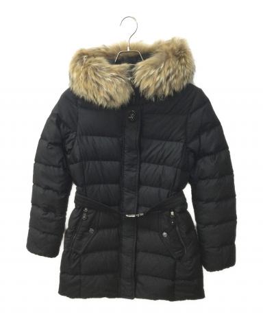 中古・古着通販】COACH (コーチ) ダウンコート ブラック サイズ:XS