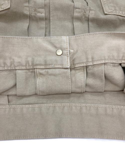 L'ATELIER DENIME D' IENA（イエナ）L'ATELIER DENIME D' IENA (イエナ) カラー チノリメイクルーズブルゾン ベージュ サイズ:36の古着・服飾アイテム