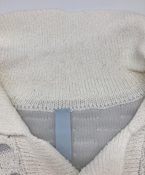 CFCL（シーエフシーエル）CFCL (シーエフシーエル) ORIEL PAPER カーディガン ホワイト サイズ:1の古着・服飾アイテム