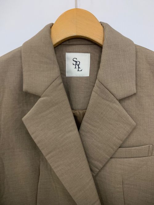 Sea Room lynn（シールームリン）Sea Room Lynn (シールームリン) ボンディングセットアップ ブラウン サイズ:Sの古着・服飾アイテム