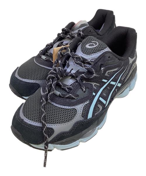 asics（アシックス）asics (アシックス) LAGUA GEM (ラグアジェム) atmos (アトモス) アシックス ゲルNYC ブラック サイズ:23.5の古着・服飾アイテム