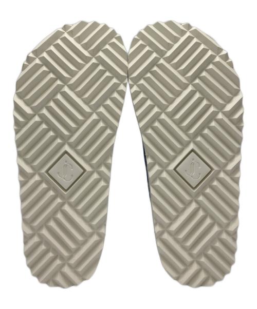 JIMMY CHOO（ジミーチュウ）JIMMY CHOO (ジミーチュウ) MALBON (マルボン) ミュール ネイビー サイズ:36の古着・服飾アイテム