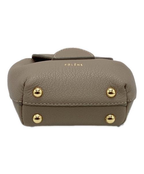 POLENE（ポレーヌ）POLENE (ポレーヌ) ミニショルダーポーチ トープの古着・服飾アイテム