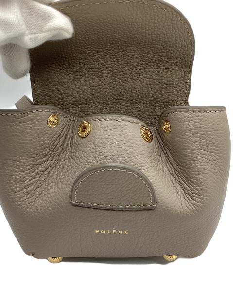 POLENE（ポレーヌ）POLENE (ポレーヌ) ミニショルダーポーチ トープの古着・服飾アイテム