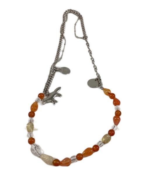 maison kitsune（メゾンキツネ）maison kitsune (メゾンキツネ) プロフィール フォックス ネックレスの古着・服飾アイテム