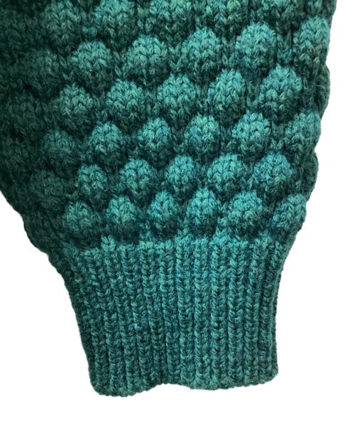 Pilgrim（ピルグリム）Pilgrim (ピルグリム) ケーブルニット グリーン サイズ:Lの古着・服飾アイテム