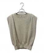 hauntハウント）の古着「ノースリーブニット」｜オートミール