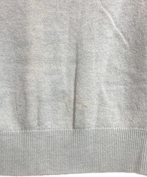 Acne studios（アクネ ストゥディオス）ACNE STUDIOS (アクネ ストゥディオス) フェイスパッチカーディガン ライトブルー サイズ:XSの古着・服飾アイテム