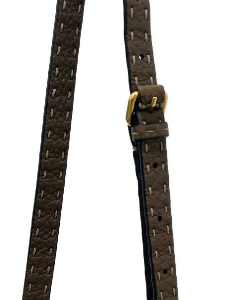 FENDI（フェンディ）FENDI (フェンディ) ピーカブー ミニ セレリア ブラウン サイズ:ミニの古着・服飾アイテム