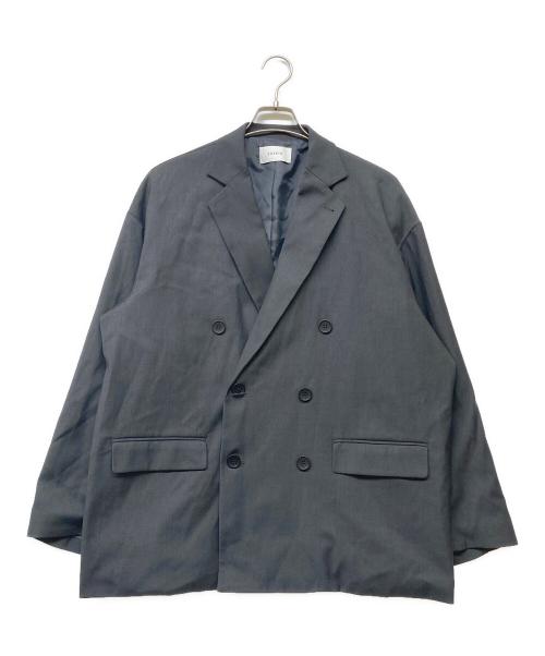 soerte（ソエルテ）soerte (ソエルテ) Oversized double-breasted jacket グレー サイズ:1の古着・服飾アイテム