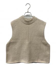 THE SHINZONE（ザ シンゾーン）の古着「COTTON SLUB KNIT」｜アイボリー