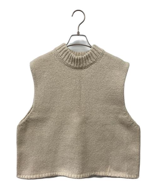 THE SHINZONE（ザ シンゾーン）THE SHINZONE (ザ シンゾーン) COTTON SLUB KNIT アイボリー サイズ:FOの古着・服飾アイテム