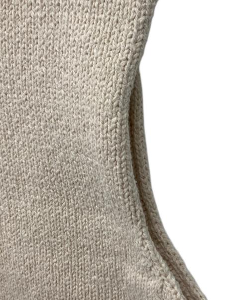 THE SHINZONE（ザ シンゾーン）THE SHINZONE (ザ シンゾーン) COTTON SLUB KNIT アイボリー サイズ:FOの古着・服飾アイテム