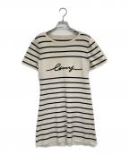 eimy istoireエイミーイストワール）の古着「クラシックボーダーニットミニワンピース」｜アイボリー