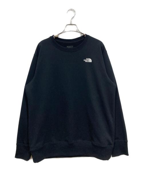 THE NORTH FACE（ザ ノース フェイス）THE NORTH FACE (ザ ノース フェイス) クルーネックスウェット ブラック サイズ:Lの古着・服飾アイテム