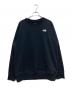 THE NORTH FACE（ザ ノース フェイス）の古着「クルーネックスウェット」｜ブラック