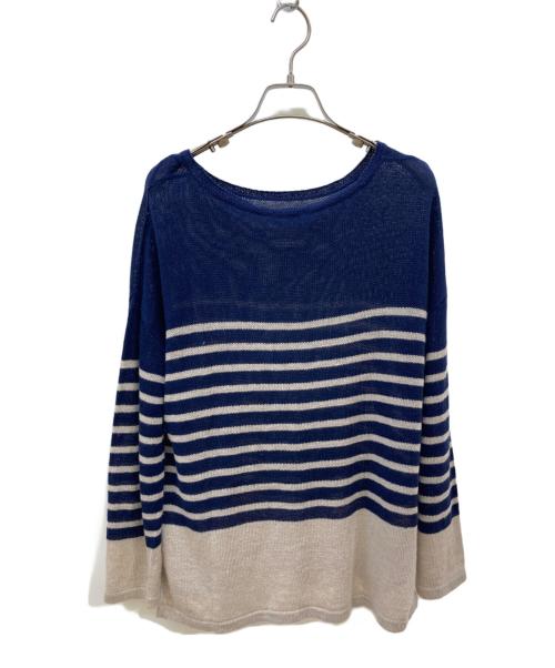 ORCIVAL（オーシバル）ORCIVAL (オーシバル) リネンニット ネイビー サイズ:1の古着・服飾アイテム